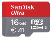 SanDisk Ultra MicroSD, 16GB